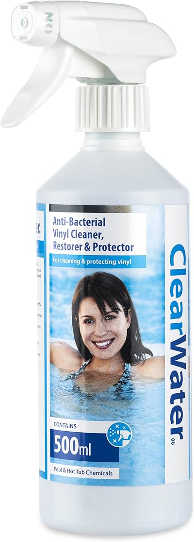 ClearWater 500ml Anti-Bacterial Vinyl Cleaner for Pools & Hot Tubs
