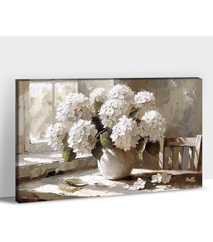Amazon.com: Oliver Gal ''French Hydrangea