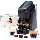 Lavazza Tabl&igrave; Espresso Machine (Black) and 60-count variety Coffee Tabs | Single-serve espresso system. Tabl&igrave; 100% Coffee Tabs compatibility. Easily brew an espresso, lungo, or double shot.