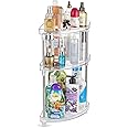 Argox Bathroom Organizer - Countertop & Under Sink Storage, Transparent Shelf