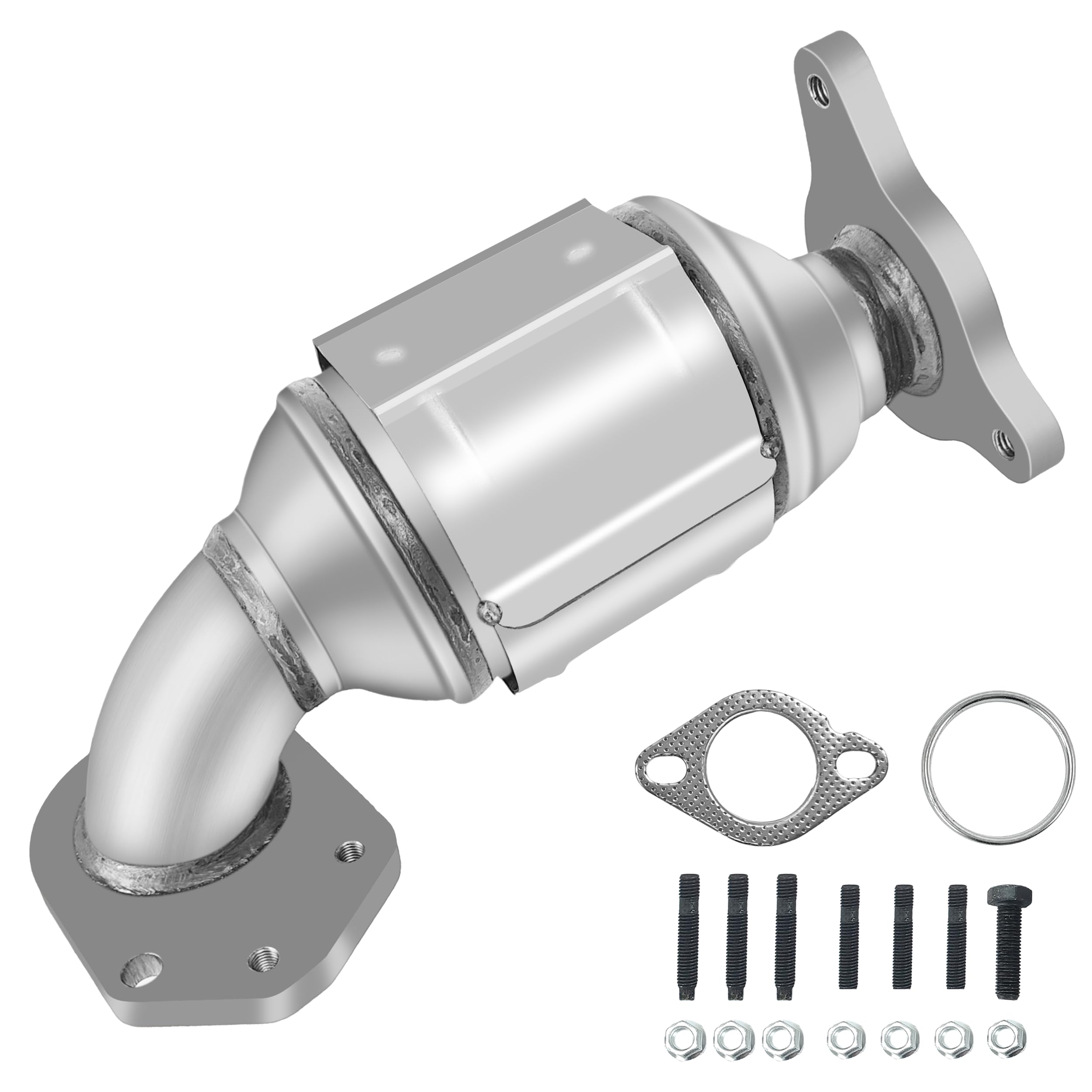 Photo 1 of [Front]FortunaFlow Catalytic Converter Compatible with Chevy Malibu 2013 2014 2015,Malibu Limited 2016,Impala 2014 2015 2016,2.5L,Replace,679545(EPA Compliant high flow standard)