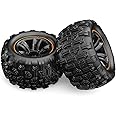 HYPER GO 16300D 1:16 Scale RC Car Accessories Wheels, Spare Parts RC Vehicle Wheels & Tire Sets for H16GT & H16DR & H16BM & H16SC (Pair)