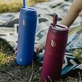 BOTTLE BOTTLE 32 oz Stainless Steel Water Bottle with Straw Lid Black view 6