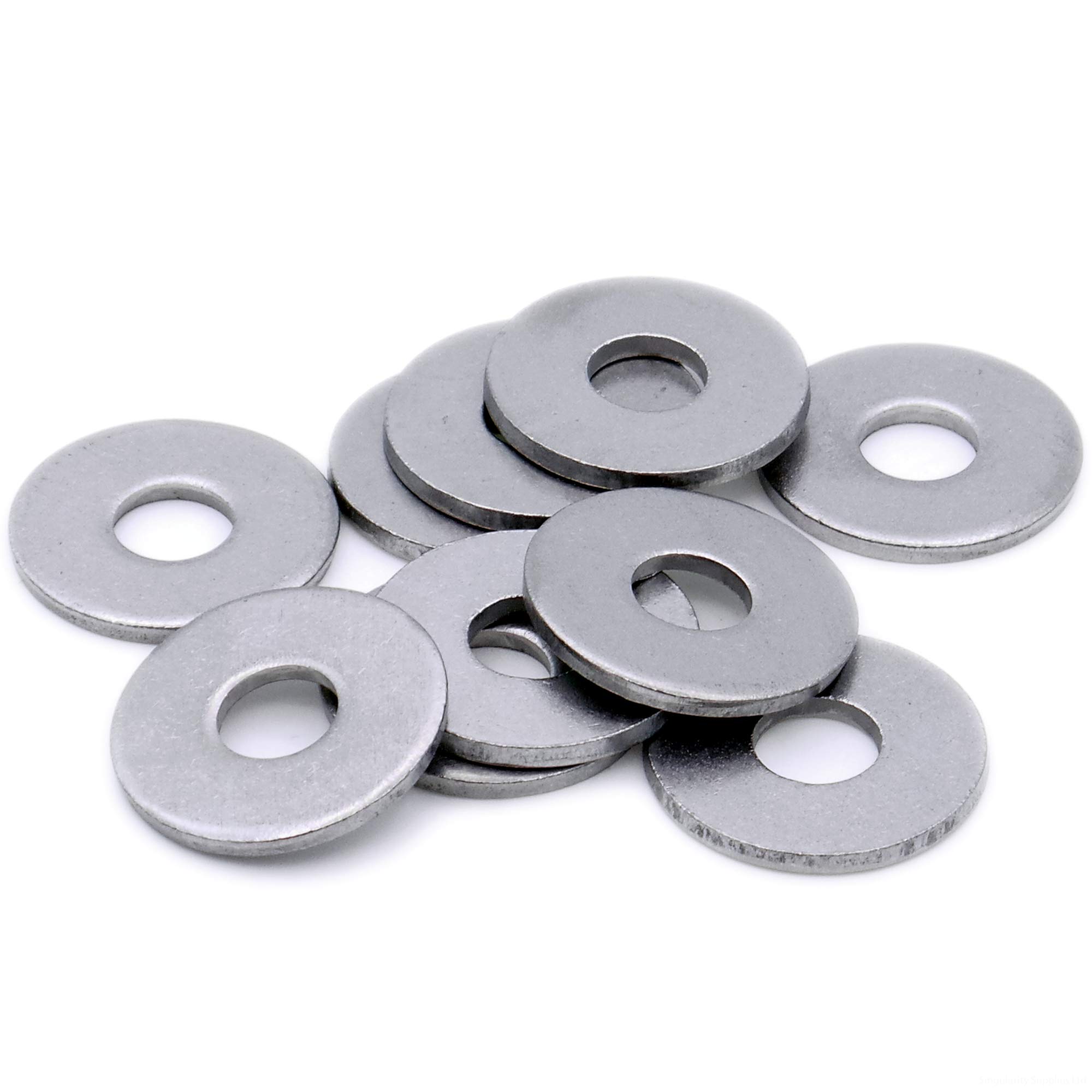 M6 (6mm) Flat Washer (Form G) - Stainless Steel (A2) (Pack of 20)