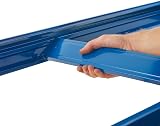 BiGDUG Heavy Duty Garage Shelving Unit 600kg per shelf 4 Tier Blue view 9