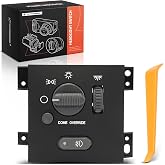 A-Premium Headlight Switch Instrument Panel Headlamp Dimmer Switch | Compatible with Chevrolet Blazer 1998-2003, S10 1998-2002 &amp; GMC Jimmy Sonoma 1998-2001 &amp; Oldsmobile Bravada 1998-2001