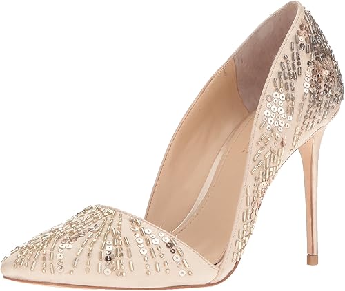 vince camuto gold pumps