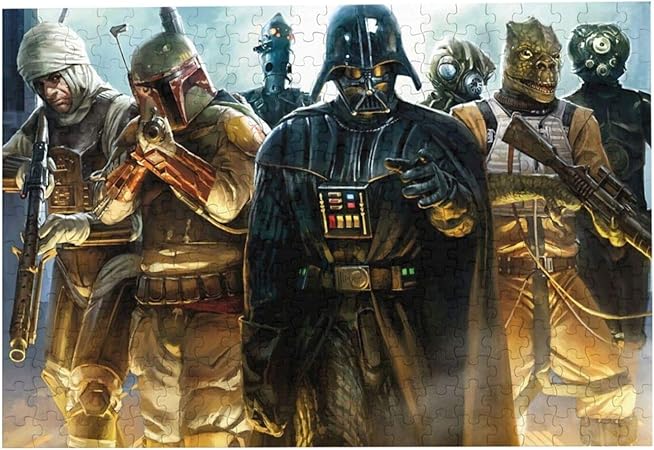 Amazon.com: Star Wars - He's All Yours, Bounty Hunter Jigsaw Puzzles ...