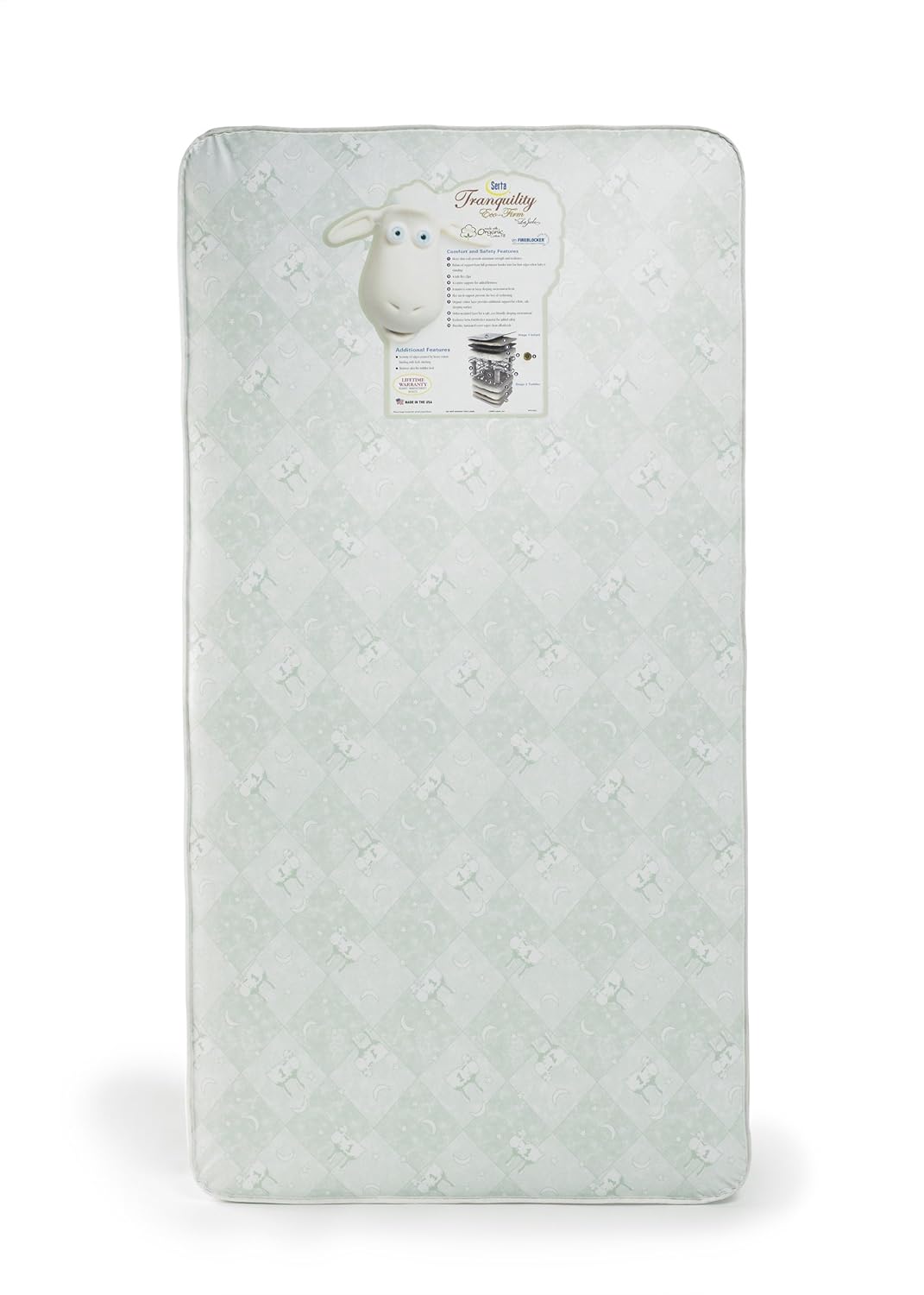 serta tranquility super firm crib mattress