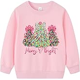 Toddler Christmas Sweatshirt Outfit Boys Girls Funny Holiday Snowman Shirt Xmas Tree Tops Clothes Kids 2-7 Years