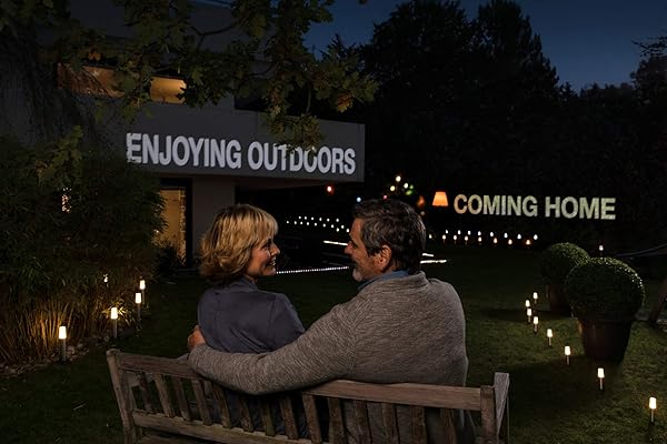 Ledvance Smart LED Gartenleuchte ZigBee RGB Farbwechsel 5 Spots directamente compatible con Echo Plus y Echo Show 2 Gen Compatible con Philips Hue Bridge Gardenpole juego base