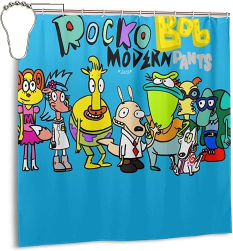 Amazon Com Hey Men Studio R Oc Ko S Elegant Mod Er N L If E Bathroom Shower Curtain Waterproof Fabric Decoration Curtain 72 X 72 Inch Iron One Size Home Kitchen