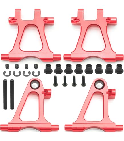 Tto2 R Rear Upper Hubs Tamiya Tt02 Aluminum Upgrade MORFUM RC Aluminum Alloy TT02 Adjustable ...