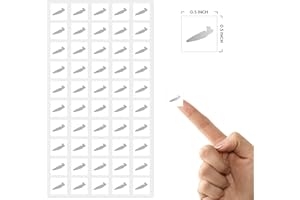 SUNNY BRIDE Wedding Meal Stickers - White Square Stickers - Wedding Meal Indicator Stickers - Meal Choice Stickers (50 Stickers - Carrot, Silver)