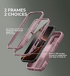 Dexnor for iPhone 16 Pro Case with Slide Camera