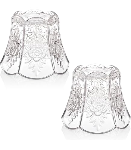 SAFIGLE 2-Pack Milk White Glass Globe Lampshade – 4.72 Inch Ceiling Light Replacement Cover For Pendant & Wall Lights