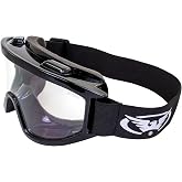 Global Vision Windshield Kit I Goggles with Clear and Smoke Lenses