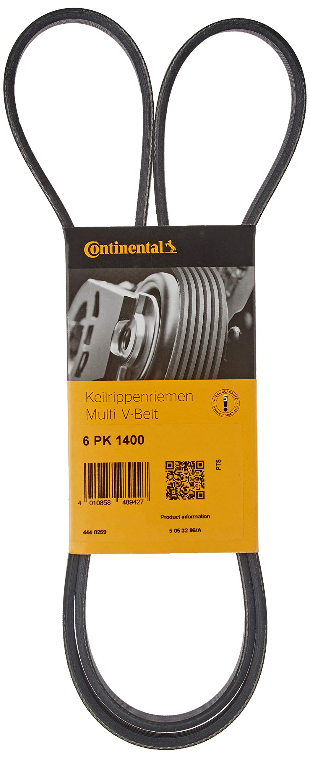 CONTITECH 6PK1400 V-Ribbed Belt