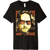 Amazon.com: Big Lebowski The Dude Portrait Graphic T-Shirt T