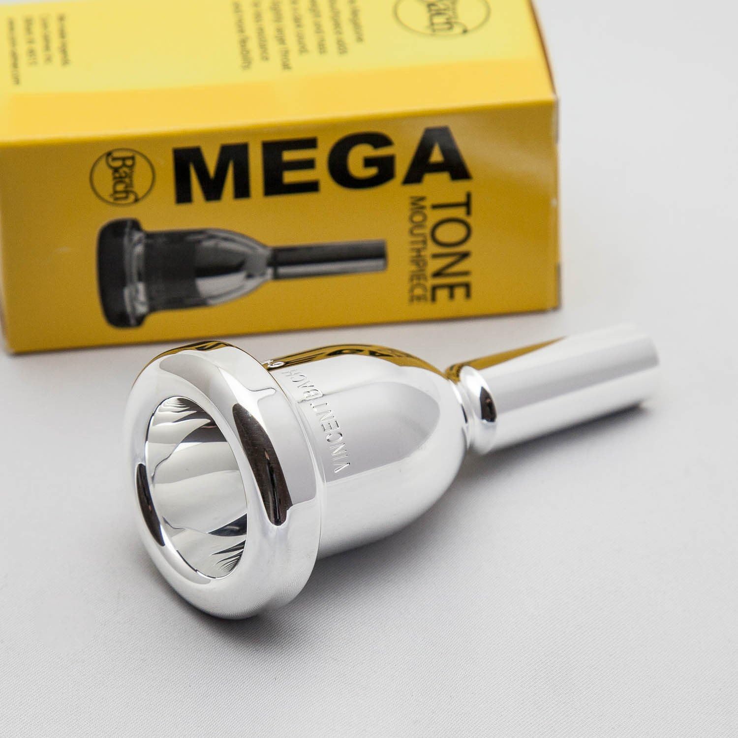 Bach Megatone Small Shank Trombone Mouthpiece 12C