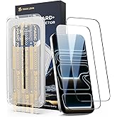 MAGIC JOHN 3rd Gen Upgraded for iPhone 17 Pro Screen Protector 6.3 Inch,HD Clear,Shatterproof Tempered Film,Auto Dust-Elimination,Bubble Free,Easy Installation,2 Pack