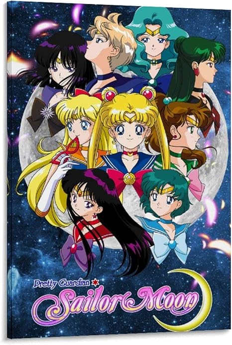 Amazon.com: Sailor Moon Poster Prints Decoration Wall Art Picture