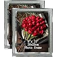 Calenzana 8x10 Picture Frames Sparkle Glass Photo Frame for Tabletop, 8 x 10 inch, 2 Pack