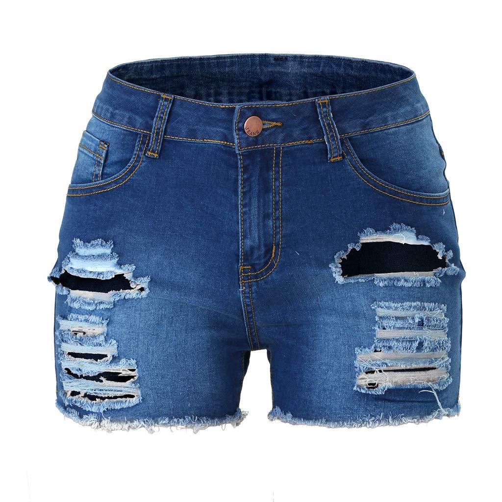 denim shorts womens distressed