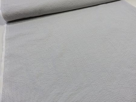 Amazon １２６ｃｍ巾先染めクールマックス使用シアサッカー ストライプ グレー 生地 布地 パジャマ ワンピース 浴衣 ジンベイ 甚平 ブラウス シャツ ベビーウェア 服地 サマー 涼しい 布 生地 通販