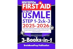 First Aid for the USMLE Step 1, 2 ck, and 3 2025-2026: The Ultimate All-in-One Medical Prep to Master the Exam, Conquer It wi
