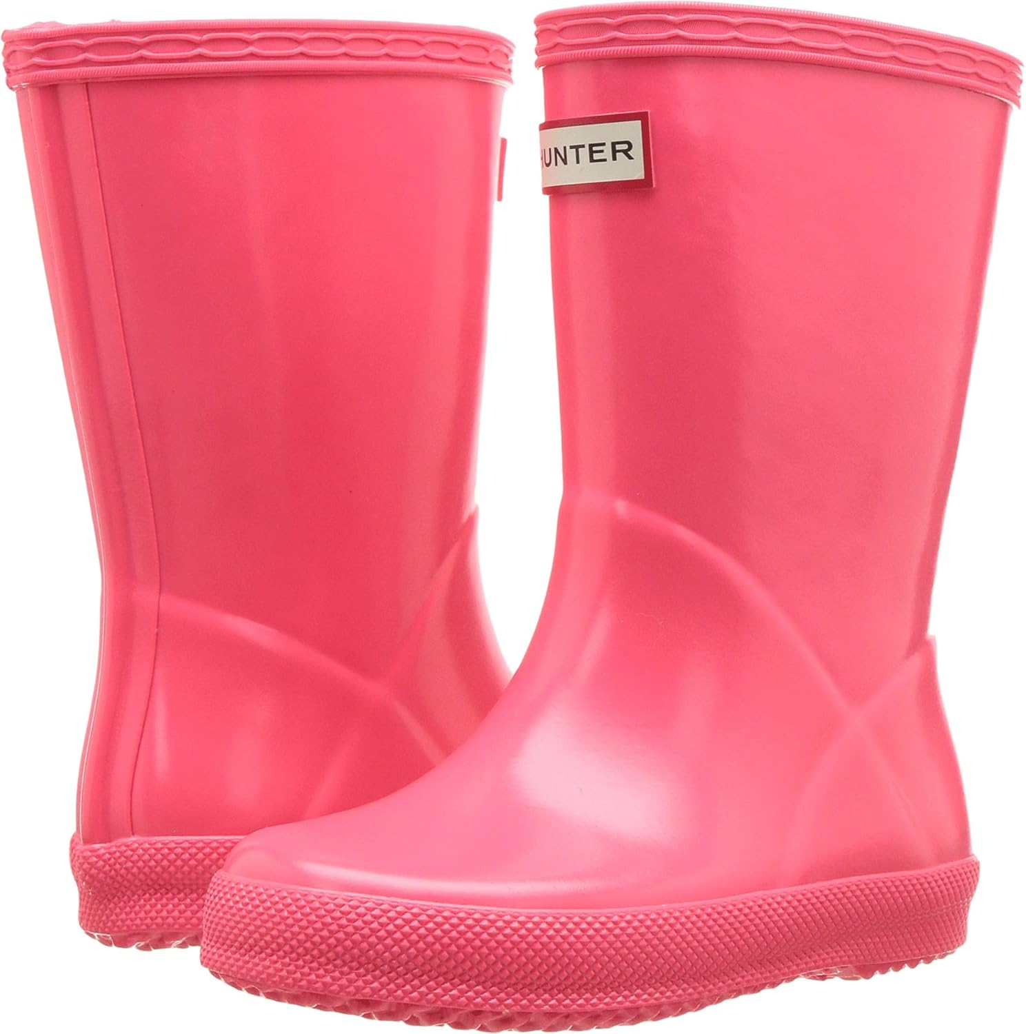 hyper pink hunter boots