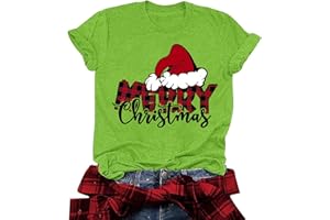 AMWIPE Christmas Shirts Women My Students Stole My Heart Christmas Tshirt Funny Merry Christmas Graphic Tee Tops