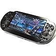 Cosmos Black Aluminum Metallic Protection Hard Case Cover Compatible with PS VITA 1000 Series, Fits for Oval Start & Select Button Only (NOT for PSV 2000 Slim Version)