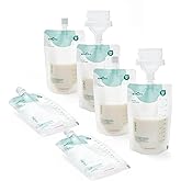 Spectra Baby Simple Store Milk Collection Bags, 200 ml, 20 Count | Hygienic Double-Lined Leak-Free 200 ml Breast Milk Storage Bags to Pump, Store &amp; Feed Babies for Busy Moms