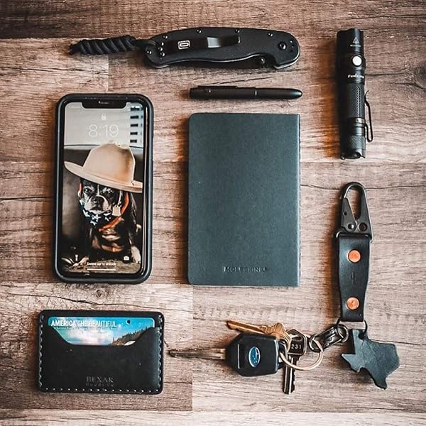 ONTARIO KNIFE COMPANY RAT I FOLDING POCKET KNIFE, BLACK COATED AUS-8 STAINLESS STEEL DROP POINT BLADE, BLACK NYLON HANDLE KNIFE, EVERYDAY CARRY KNIFE – ON8846