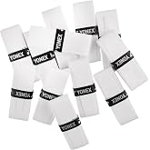 YONEX Super GRAP Overgrip (12-Pack), White (AC102-12W)