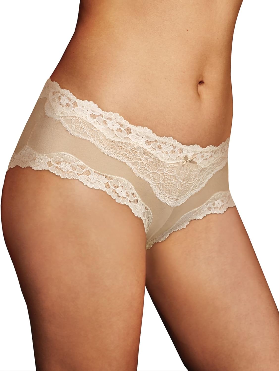 Maidenform Womens Cheeky Micro 4-Pack Hipsters at  Women’s Clothing store