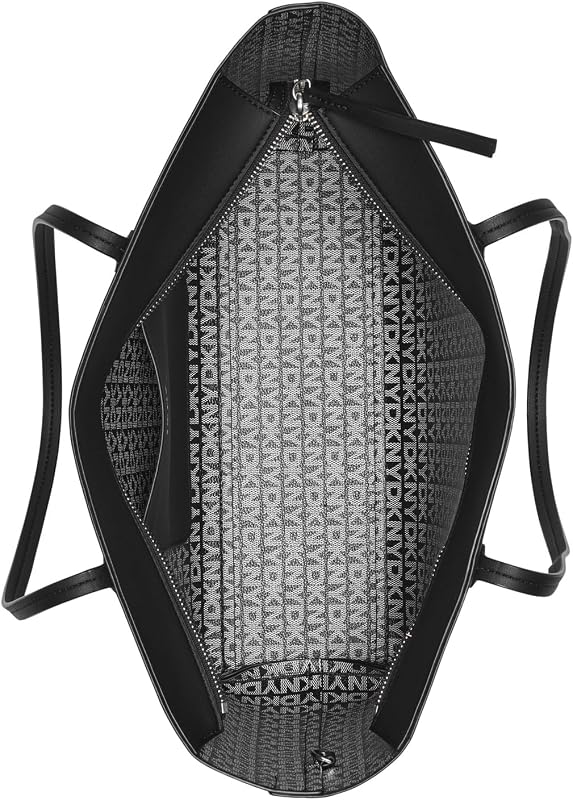 Saige Ew Tz Bolso de mano para mujer, negro y plateado, Rozmiar uniwersalny