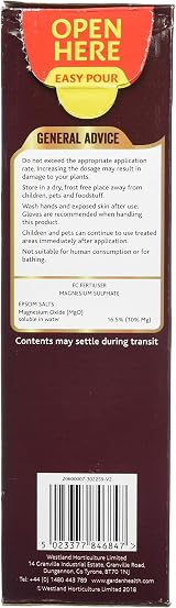 Westland 1.5 kg Epsom Salts Foliage Greener Fertilizer view 2