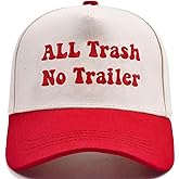 Hat Funny Embroidered Trucker Hat Adjustable Two Tone Snapback Canvas Baseball Cap for Womens