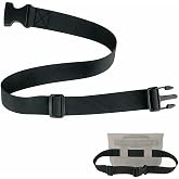 Nylon Strap with Buckle, Quick Release Buckle, Black, 0.789" x 39.37" | Compatible with Yeti Sidekick SideClick, Adjustable for Dry Gear Case, Ideal for Outdoor Activities
