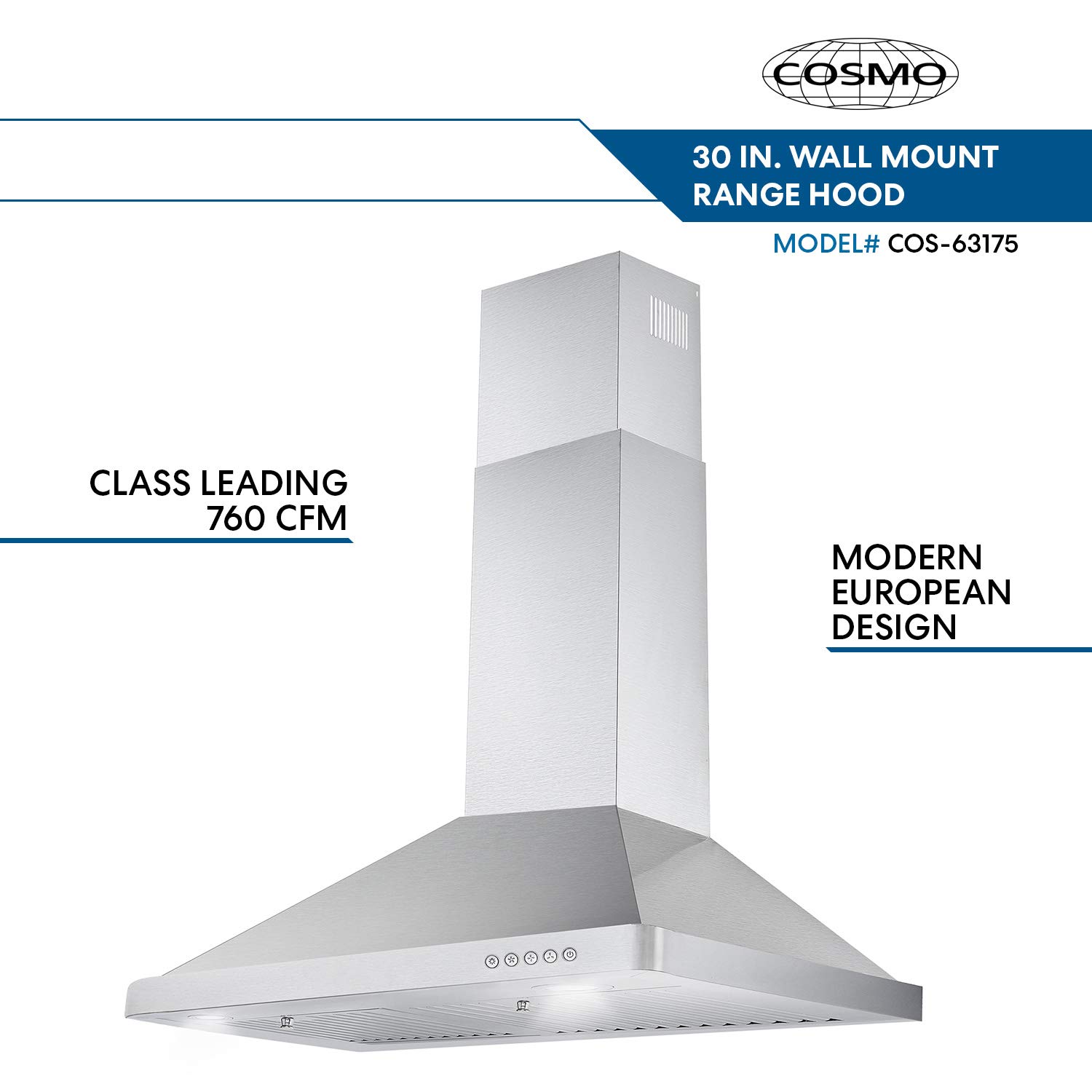 Cosmo 63175 Ducted/Ductless Range Hood at Stevie Timmons blog