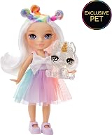 Rainbow High Littles Opal Raine 14 cm Doll with Pet Unicorn & Purse view 5