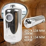 YNAADYH 60 kW Stainless Steel Swimming Pool Heat Exchanger Heater view 3