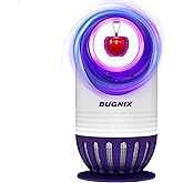 Fly Trap Indoor with Automatic Setting, Magnetic Design Gnat Traps Fruit Fly Traps for House with UV Light, Mosquito Trap Indoor Bug Zapper for Fruit Flies, Gnats– No Need for Mosquito Paper