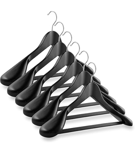 NAKATA HANGER: Made in Japan Wooden Men's Suit Hanger with a