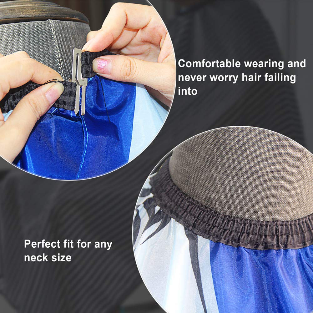 Yafeco Professional Salon Cape Polyester Baber Cape Haircut Apron Hair Cut Cape, 57"x65" : Beauty