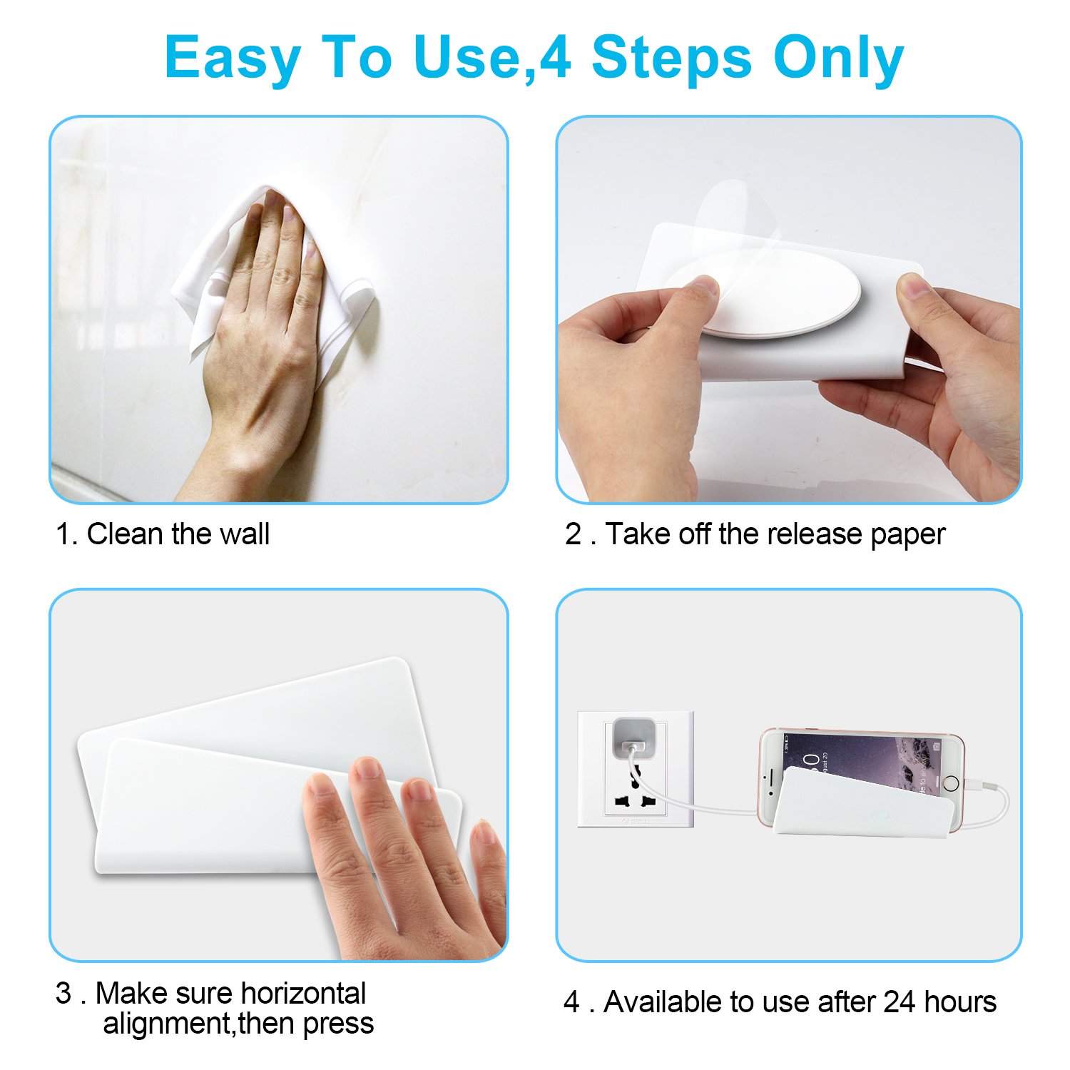 ProCIV Wall Mobile Phone Charging Stand