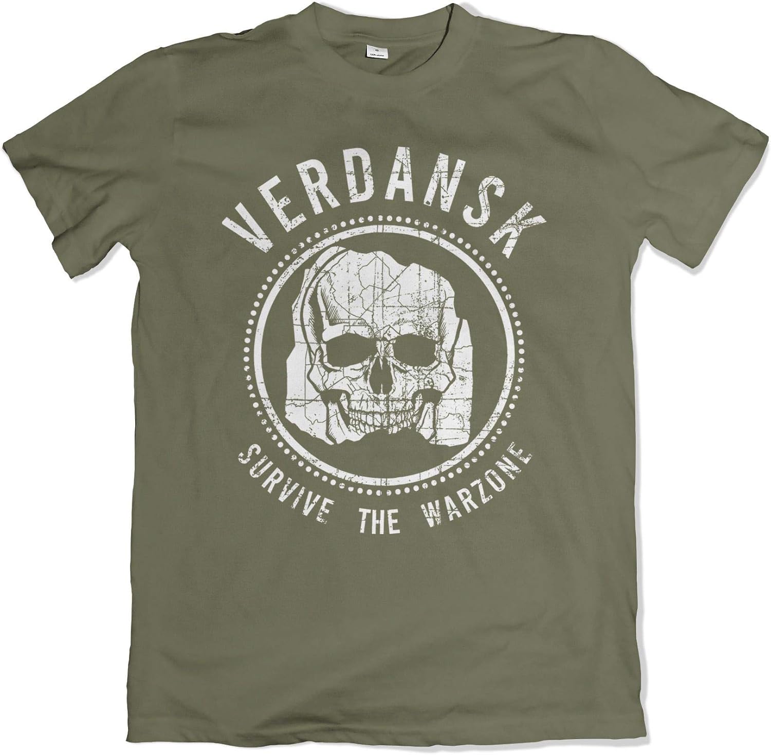 Teamzad Verdansk Survive The Warzone It is Your Duty Map Gamer T Shirt