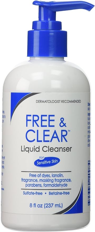 vanicream free and clear liquid cleanser